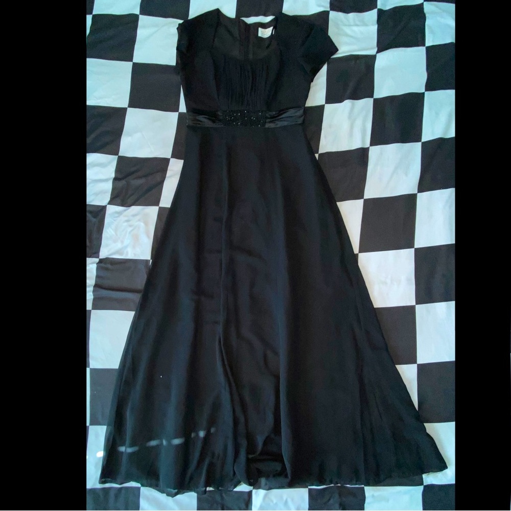 Black formal dress